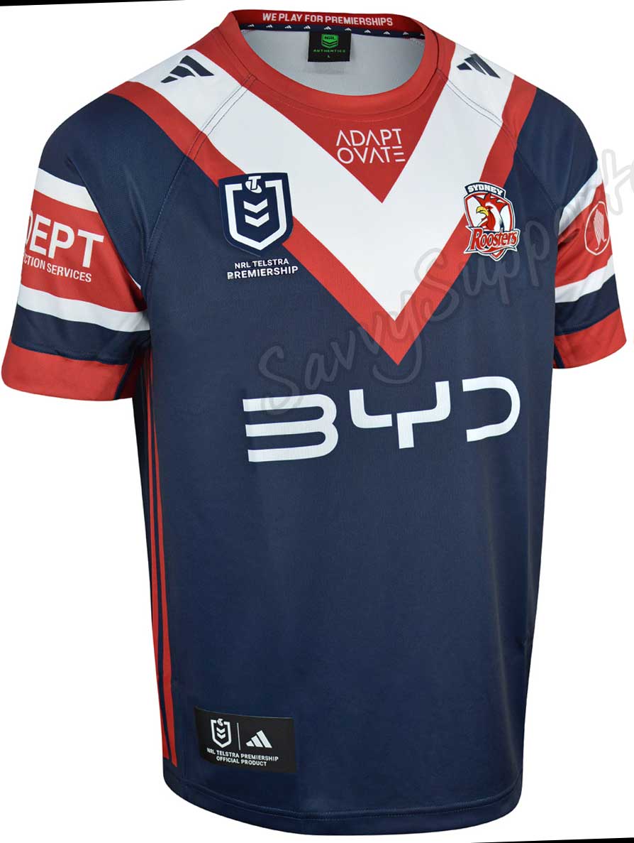Sydney Roosters 2026 NRL Mens Home Jersey