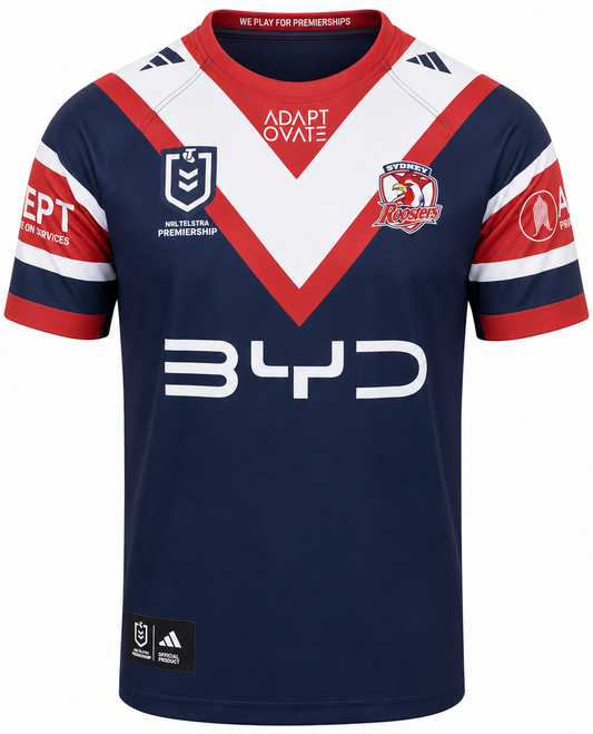Sydney Roosters 2026 NRL Mens Home Jersey