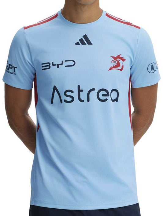 Sydney Roosters 2026 NRL Mens Sky Blue Training Shirt