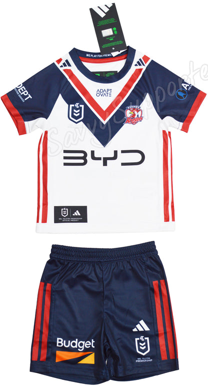 Sydney Roosters 2026 NRL Toddler Away Jersey Set