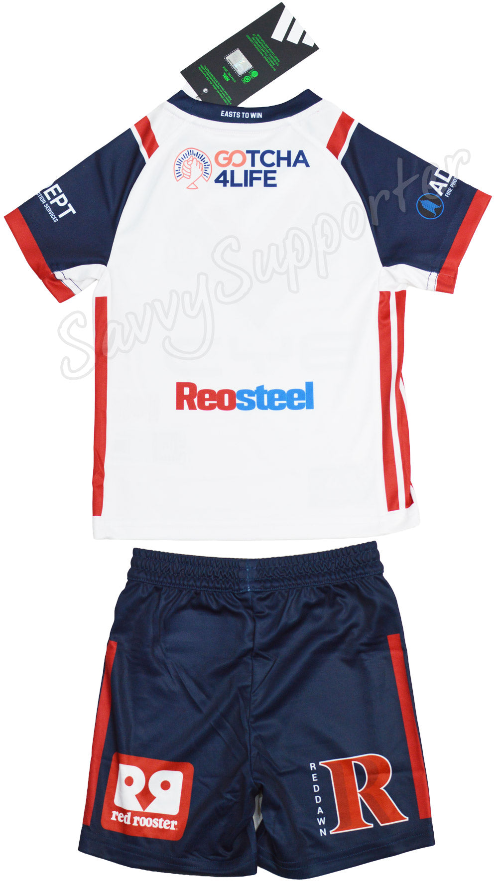 Sydney Roosters 2026 NRL Toddler Away Jersey Set