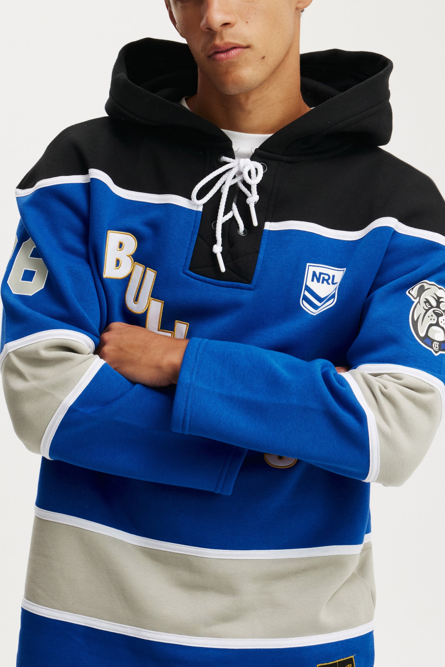 Canterbury Bulldogs 2026 NRL Mens Las Vegas Hockey Hoodie