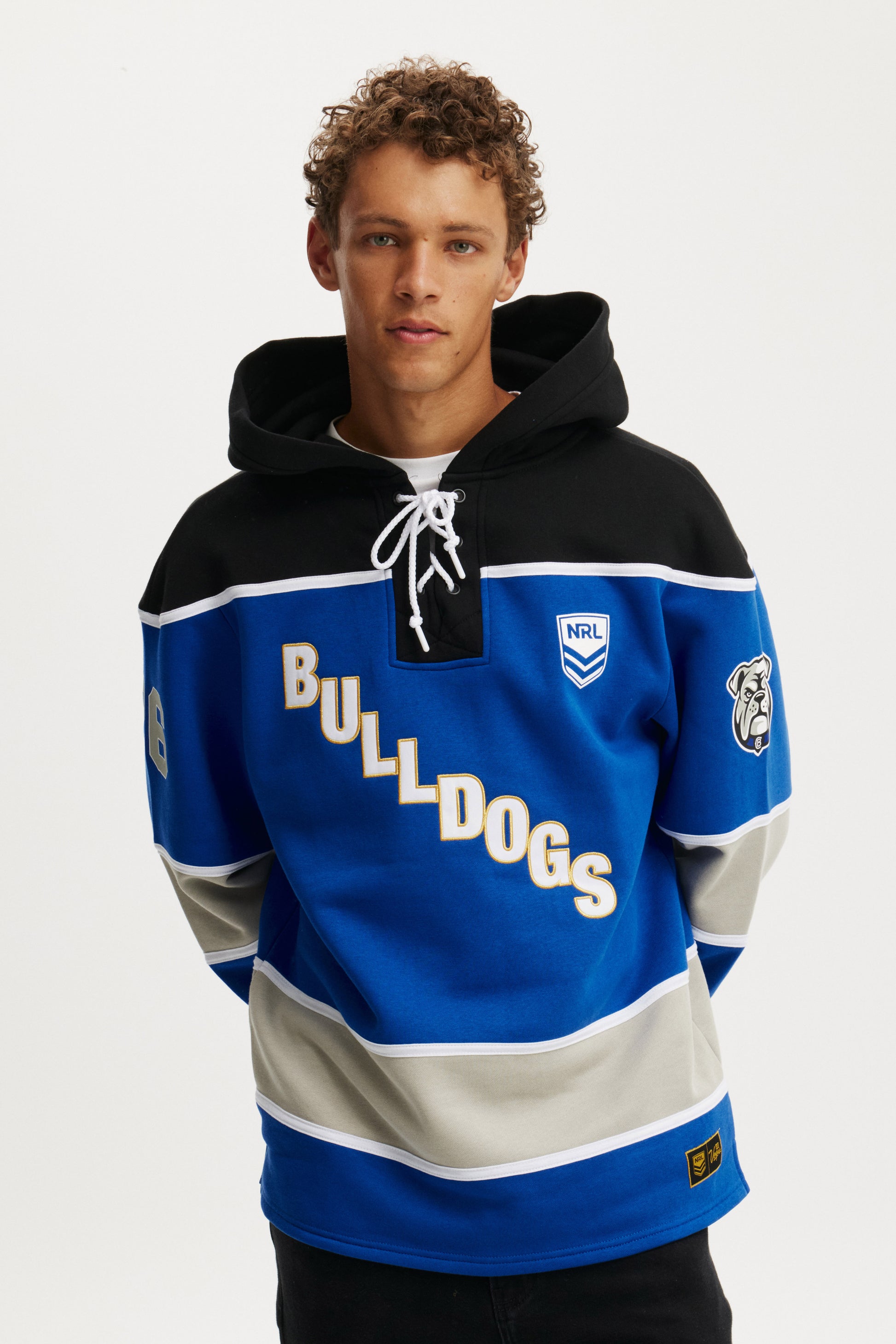Canterbury Bulldogs 2026 NRL Mens Las Vegas Hockey Hoodie