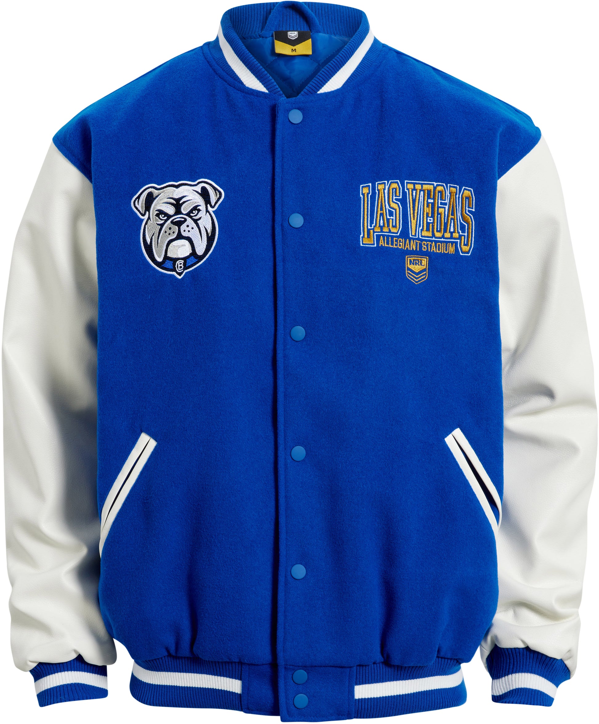 Canterbury Bulldogs 2026 NRL Mens Las Vegas Varsity Jacket