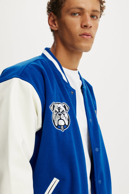 Canterbury Bulldogs 2026 NRL Mens Las Vegas Varsity Jacket
