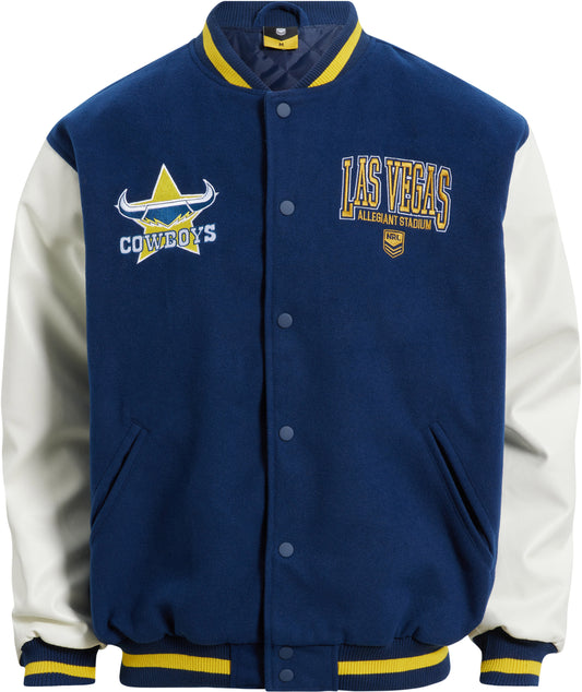 North Queensland Cowboys 2026 NRL Mens Las Vegas Varsity Jacket