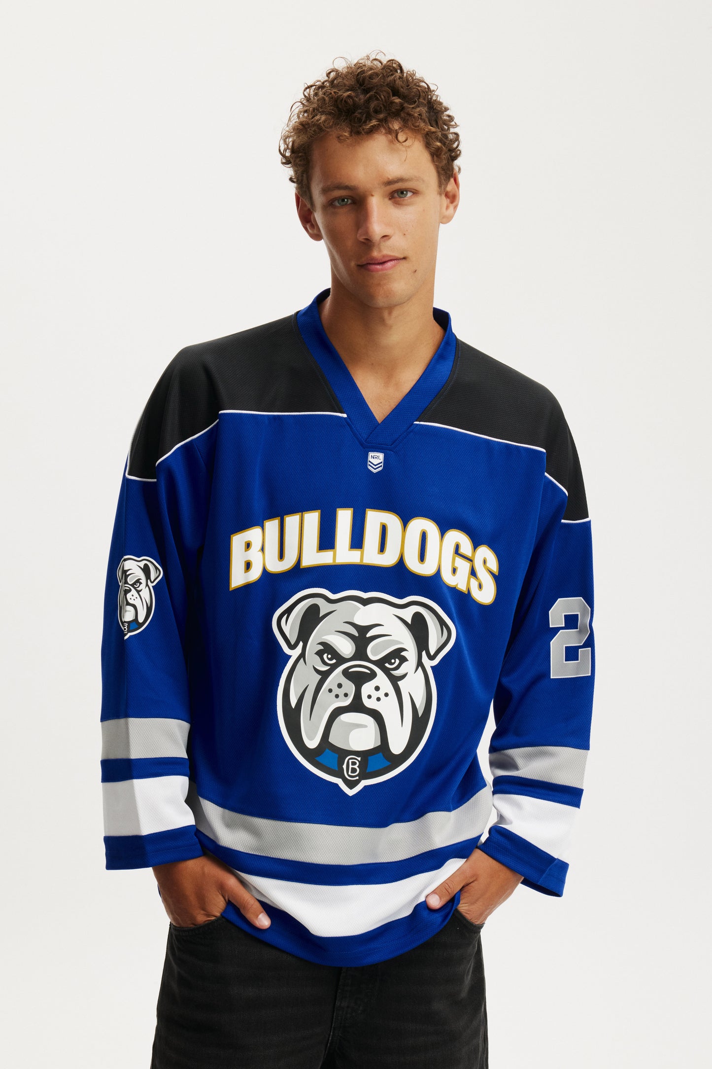 Canterbury Bulldogs 2026 NRL Mens Las Vegas Hockey Jersey