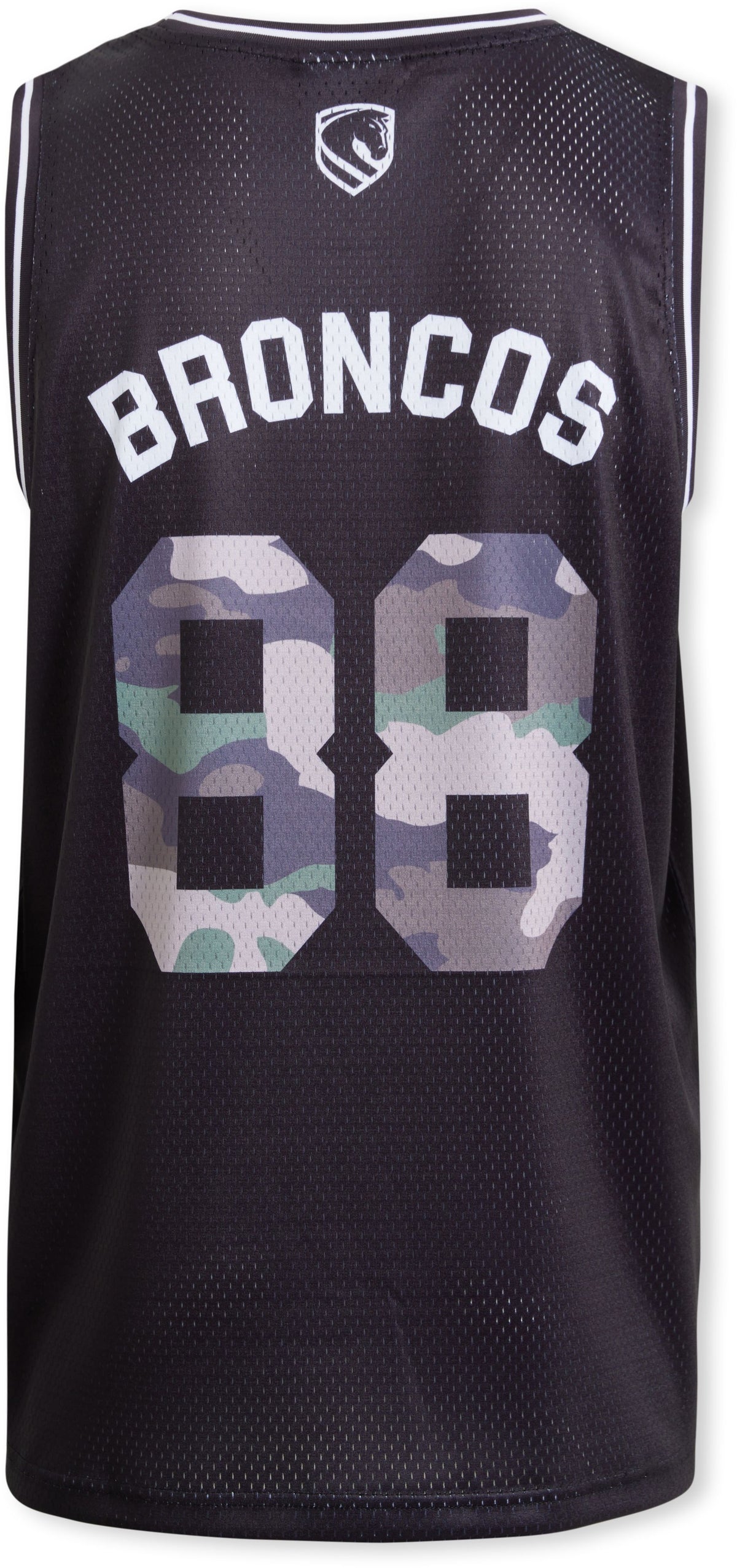 Brisbane Broncos 2027 NRL Mens Camo Basketball Singlet