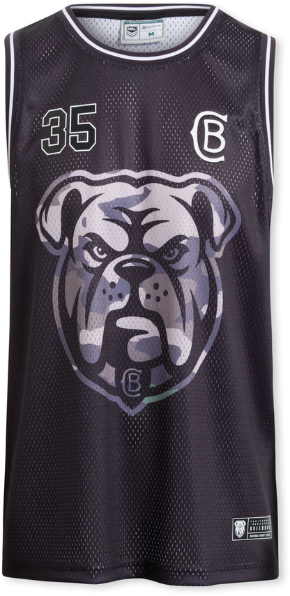 Canterbury Bulldogs 2027 NRL Mens Camo Basketball Singlet