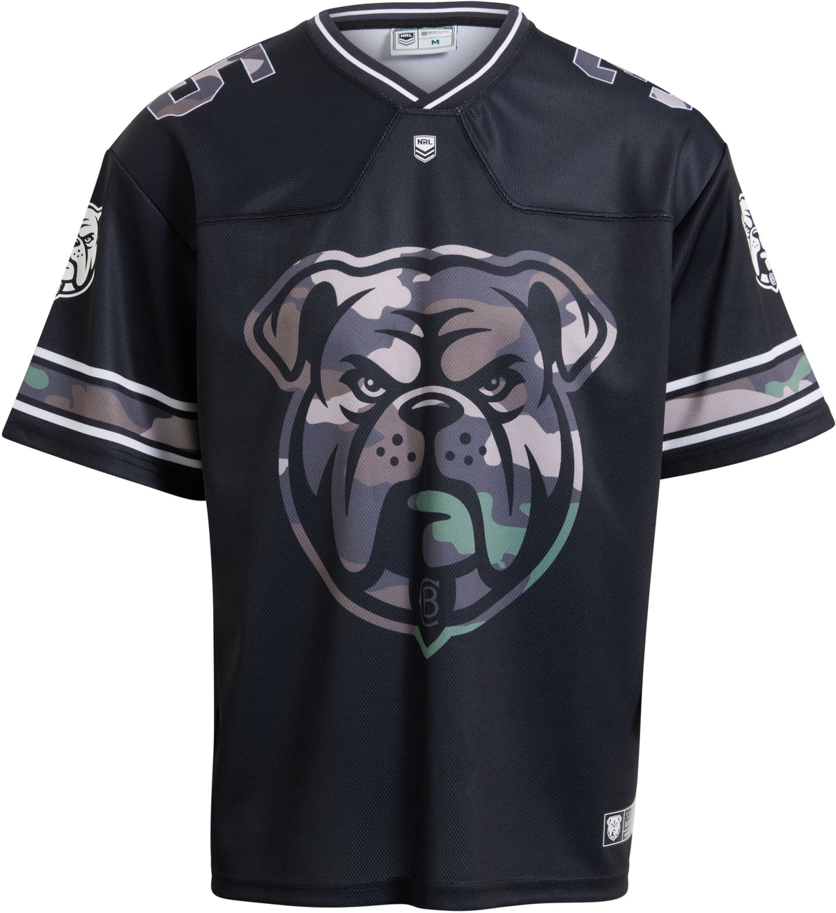 Canterbury Bulldogs 2027 NRL Mens Camo Gridiron Jersey