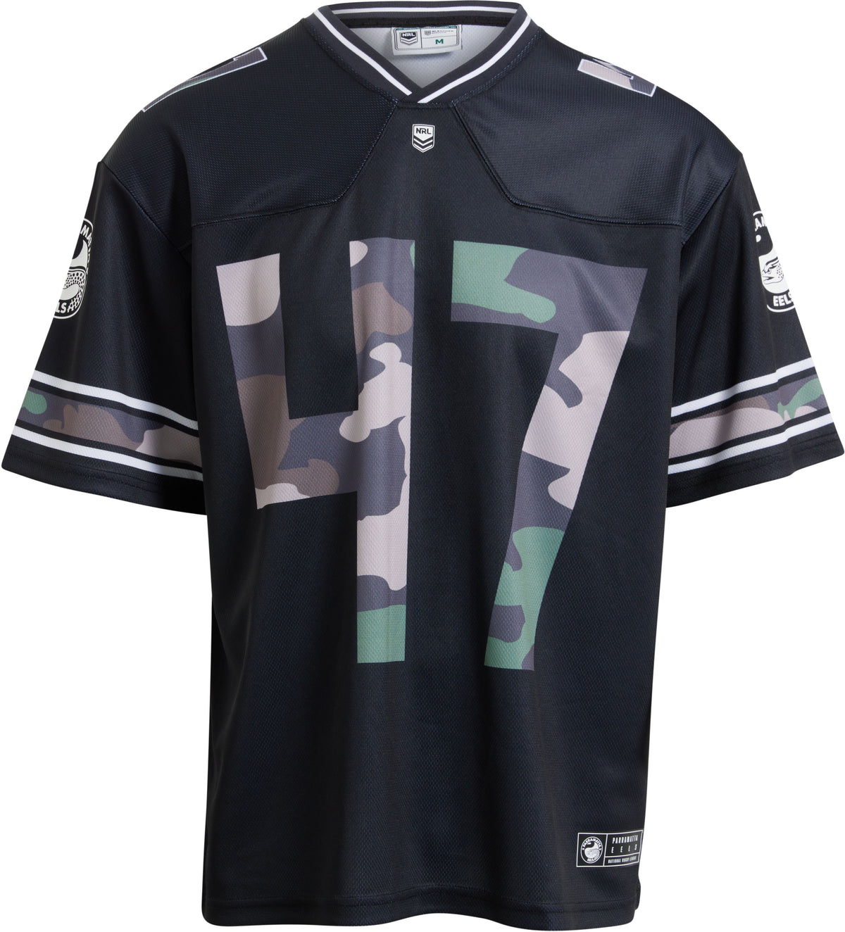 Parramatta Eels 2027 NRL Mens Camo Gridiron Jersey