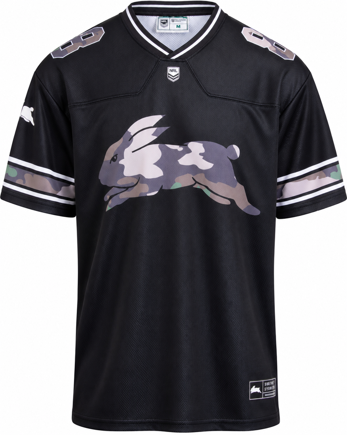 South Sydney Rabbitohs 2027 NRL Mens Camo Gridiron Jersey