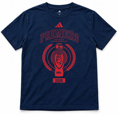 Sydney Roosters 2026 NRL Kids Players Premiers Shirt *PRESALE*