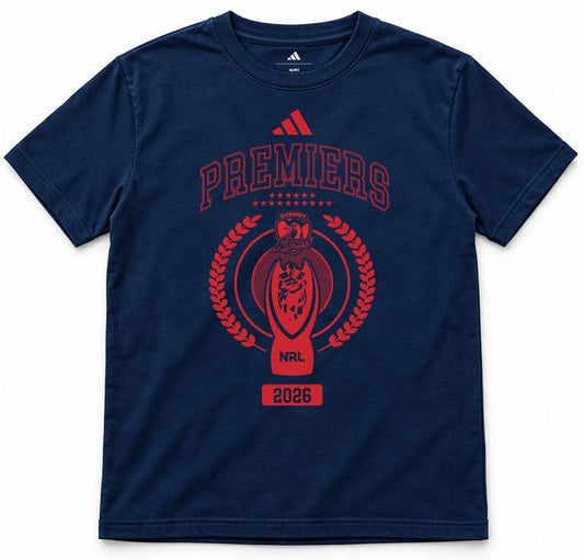 Sydney Roosters 2026 NRL Kids Players Premiers Shirt *PRESALE*