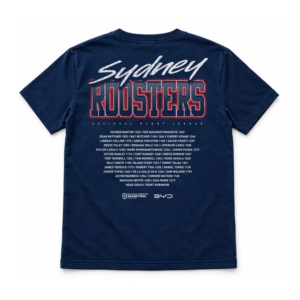 Sydney Roosters 2026 NRL Mens Premiership Premiers Shirt *PRESALE*