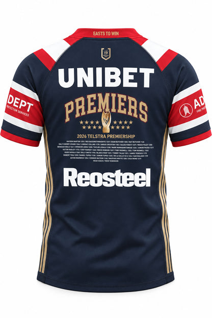 Sydney Roosters 2026 NRL Kids Premiers Jersey *PRESALE*