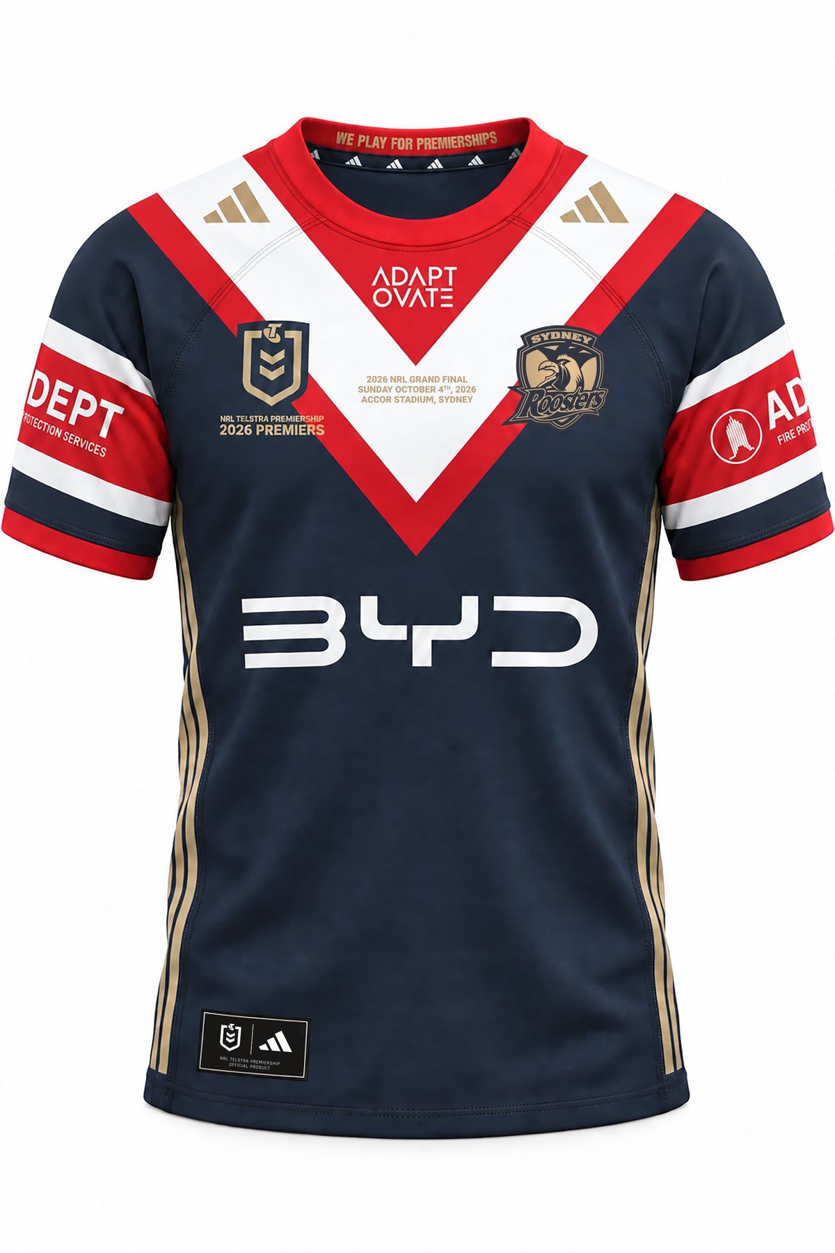 Sydney Roosters 2026 NRL Kids Premiers Jersey *PRESALE*