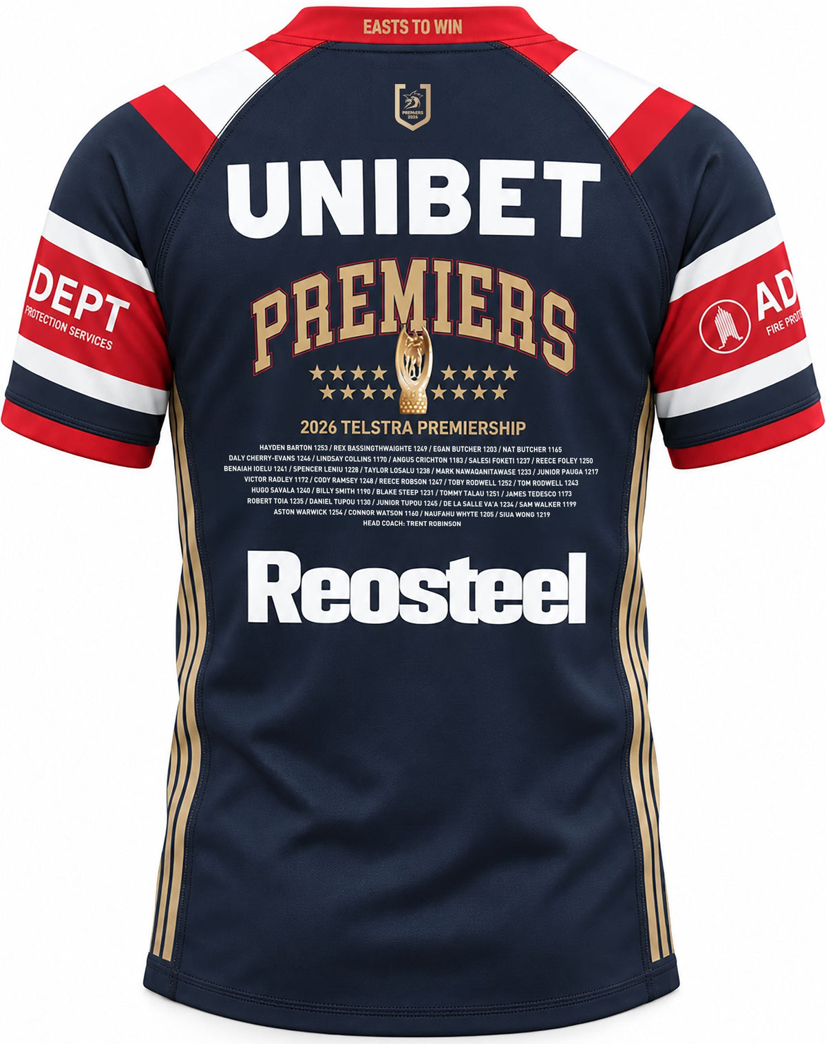 Sydney Roosters 2026 NRL Mens Premiers Jersey *PRESALE*