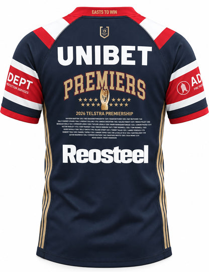 Sydney Roosters 2026 NRL Ladies Premiers Jersey *PRESALE*