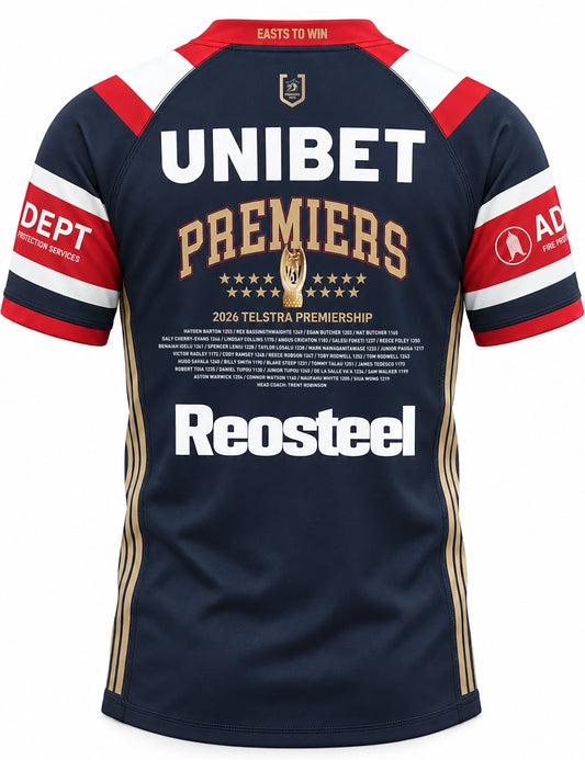 Sydney Roosters 2026 NRL Ladies Premiers Jersey *PRESALE*