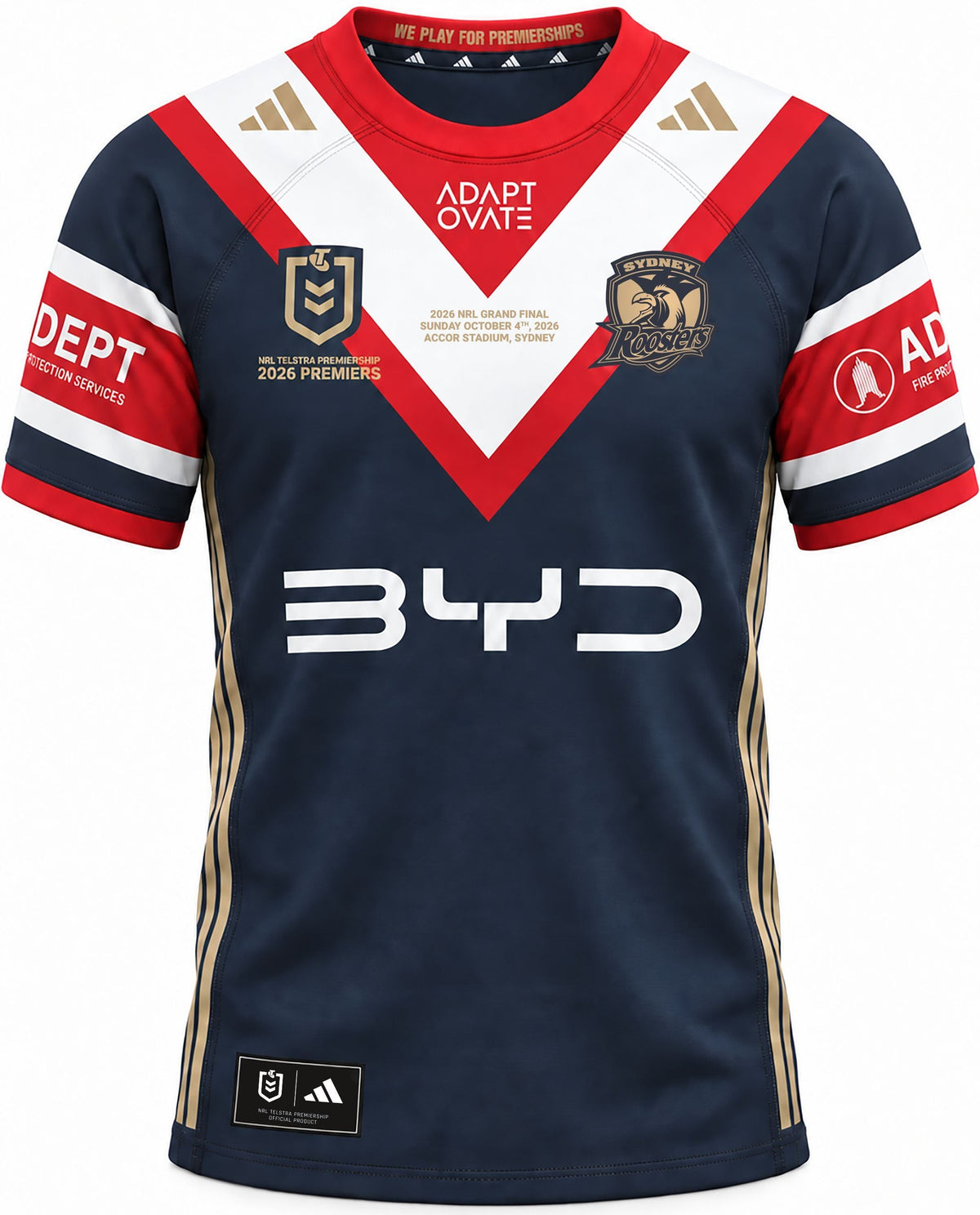 Sydney Roosters 2026 NRL Mens Premiers Jersey *PRESALE*