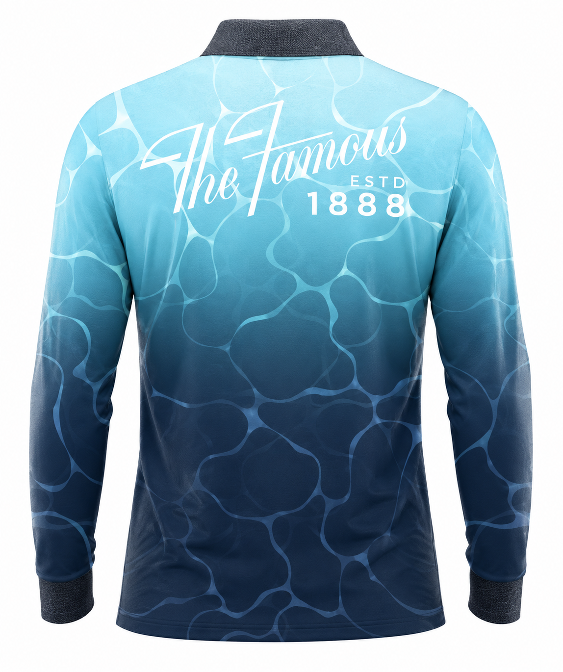 Bundaberg Rum Mens Long Sleeve Fishing Polo Shirt