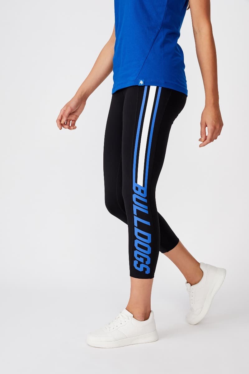 Canterbury Bulldogs NRL Ladies Stripe Tights
