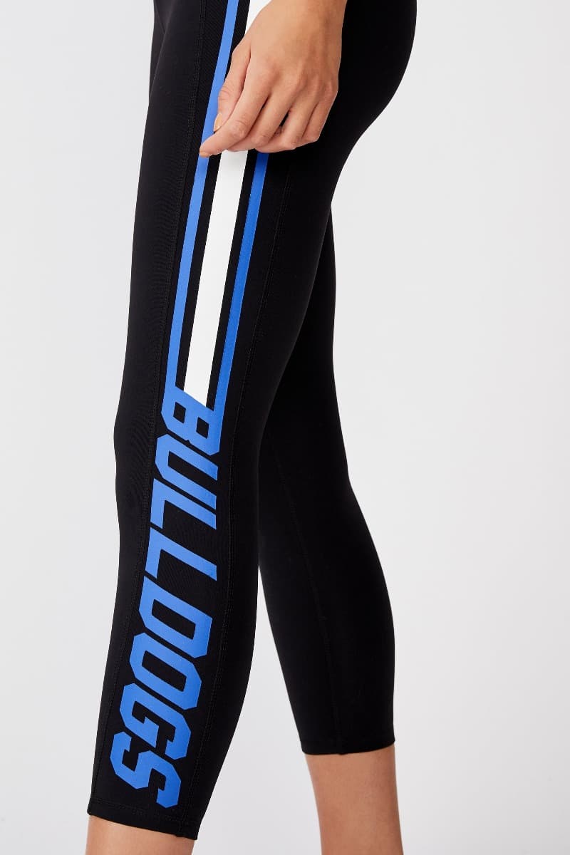 Canterbury Bulldogs NRL Ladies Stripe Tights