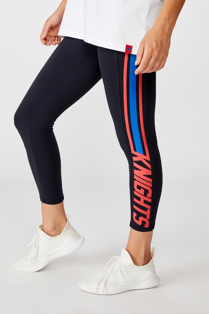 Newcastle Knights NRL Ladies Stripe Tights