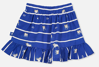 Canterbury Bulldogs NRL Girls Ruffle Skirt