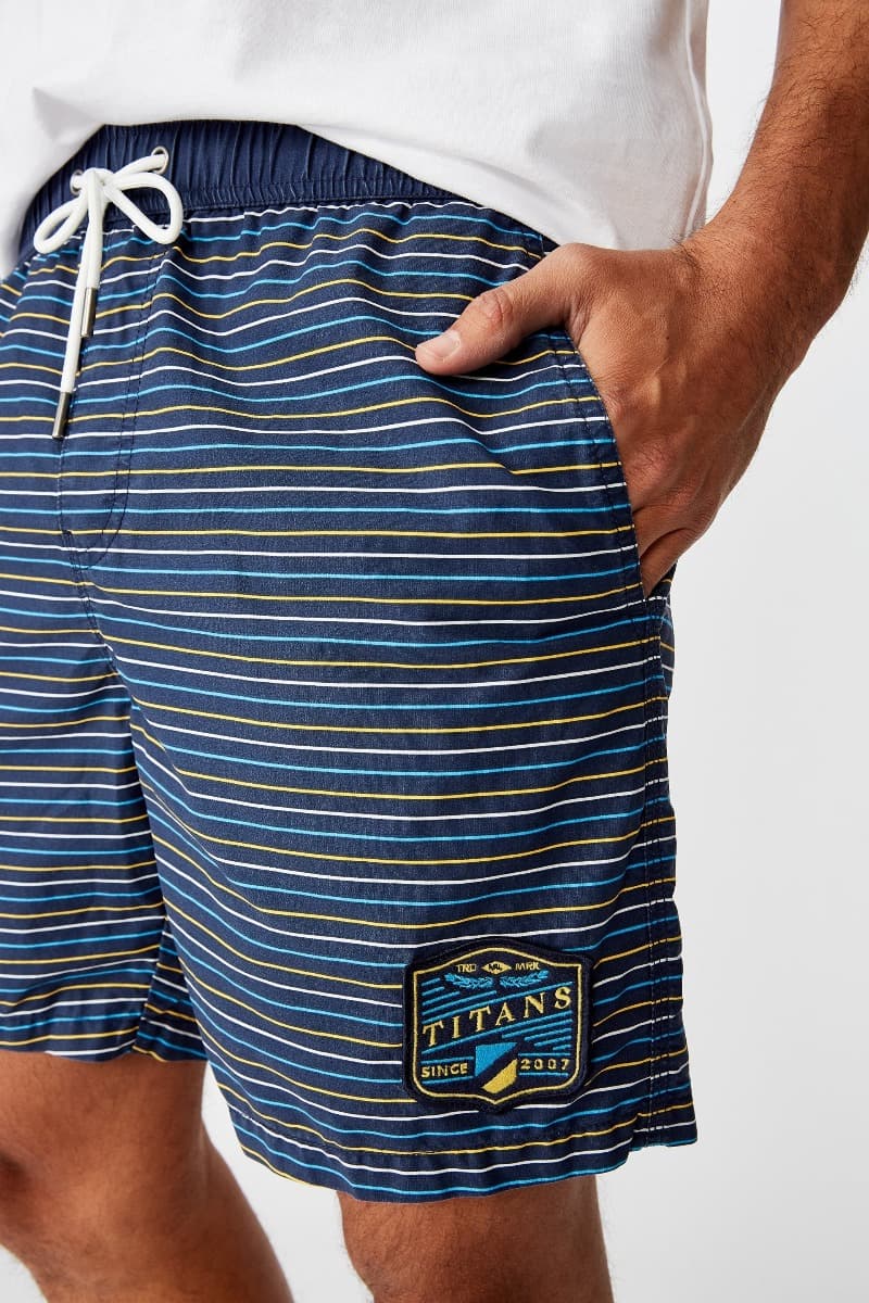 Gold Coast Titans NRL Mens Board Shorts