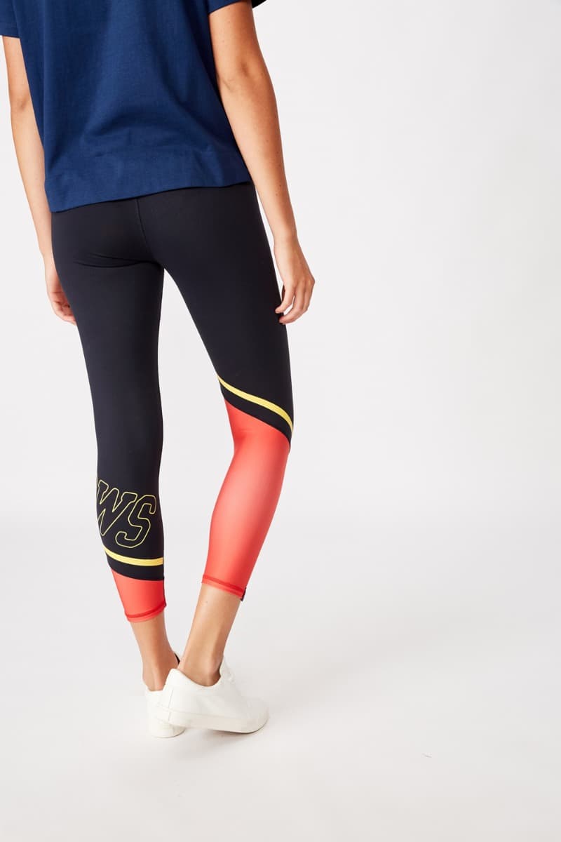 Adelaide Crows AFL Ladies Contrast Tights