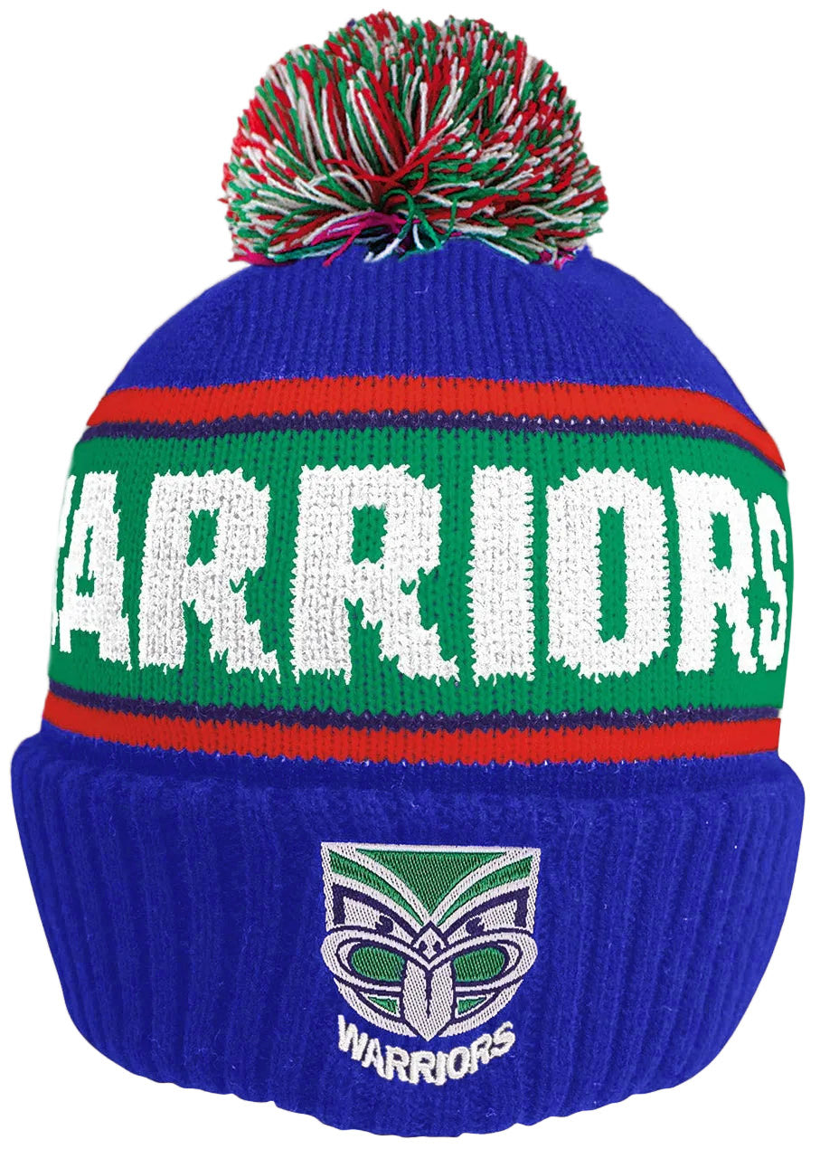 New Zealand Warriors NRL Striker Beanie