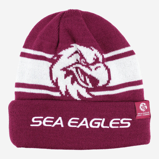 Manly Sea Eagles 2026 NRL Transform Reversible Beanie