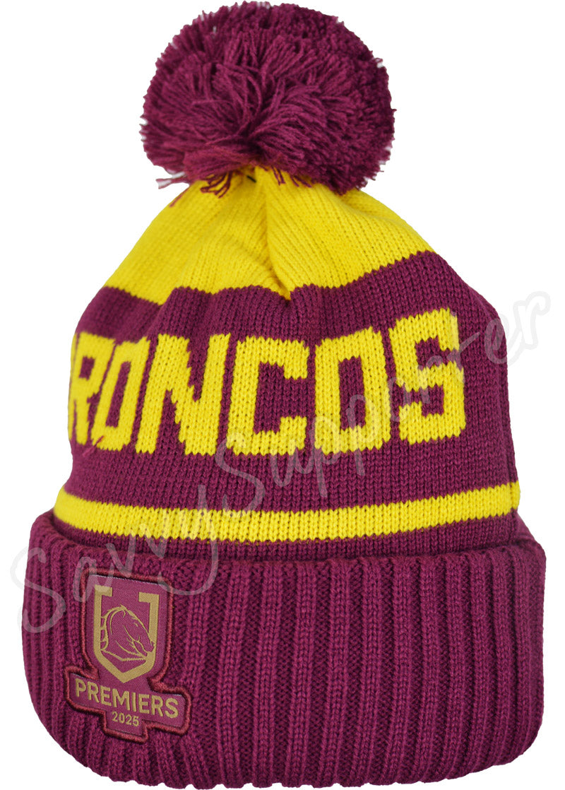 Brisbane Broncos 2025 NRL Premiers Beanie
