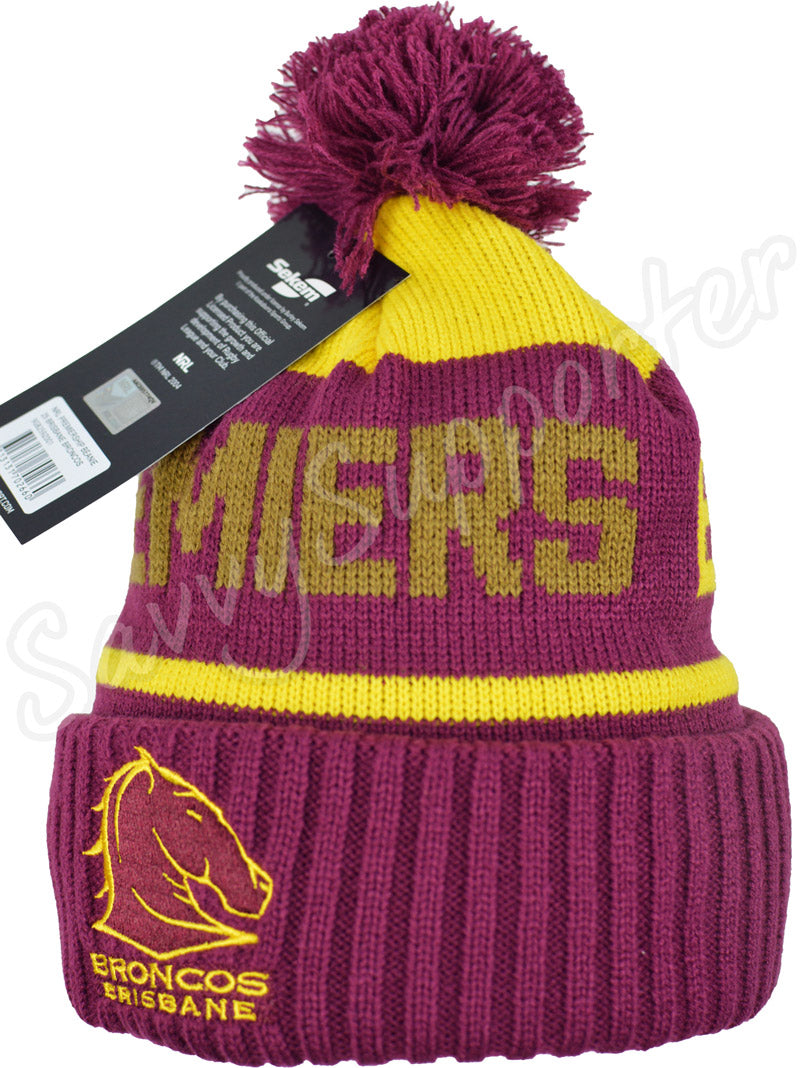 Brisbane Broncos 2025 NRL Premiers Beanie