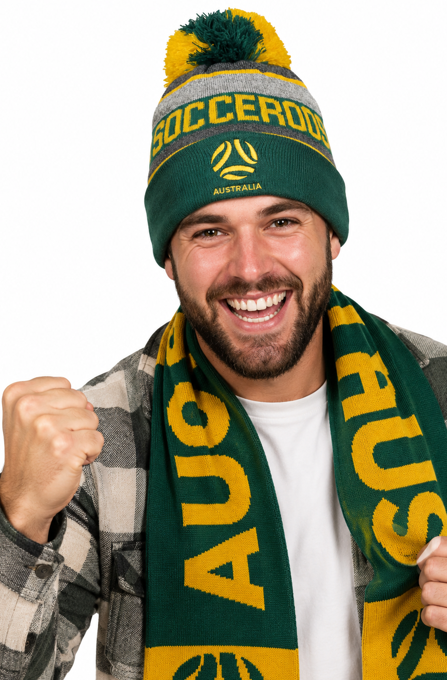 Australian Socceroos Football Adults Tundra Beanie