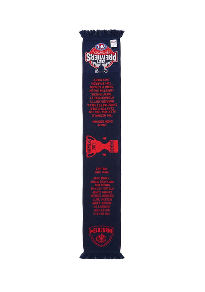 Melbourne Demons 2021 AFL Premiers Scarf