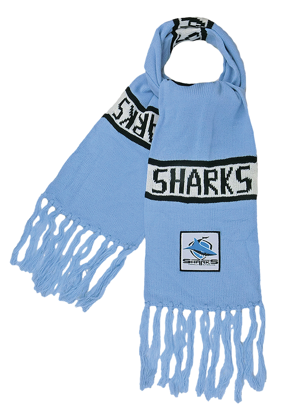 Cronulla Sharks 2026 NRL Traditional Bar Scarf