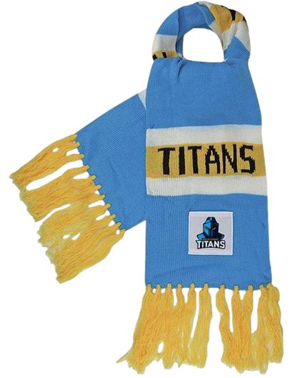 Gold Coast Titans 2026 NRL Traditional Bar Scarf