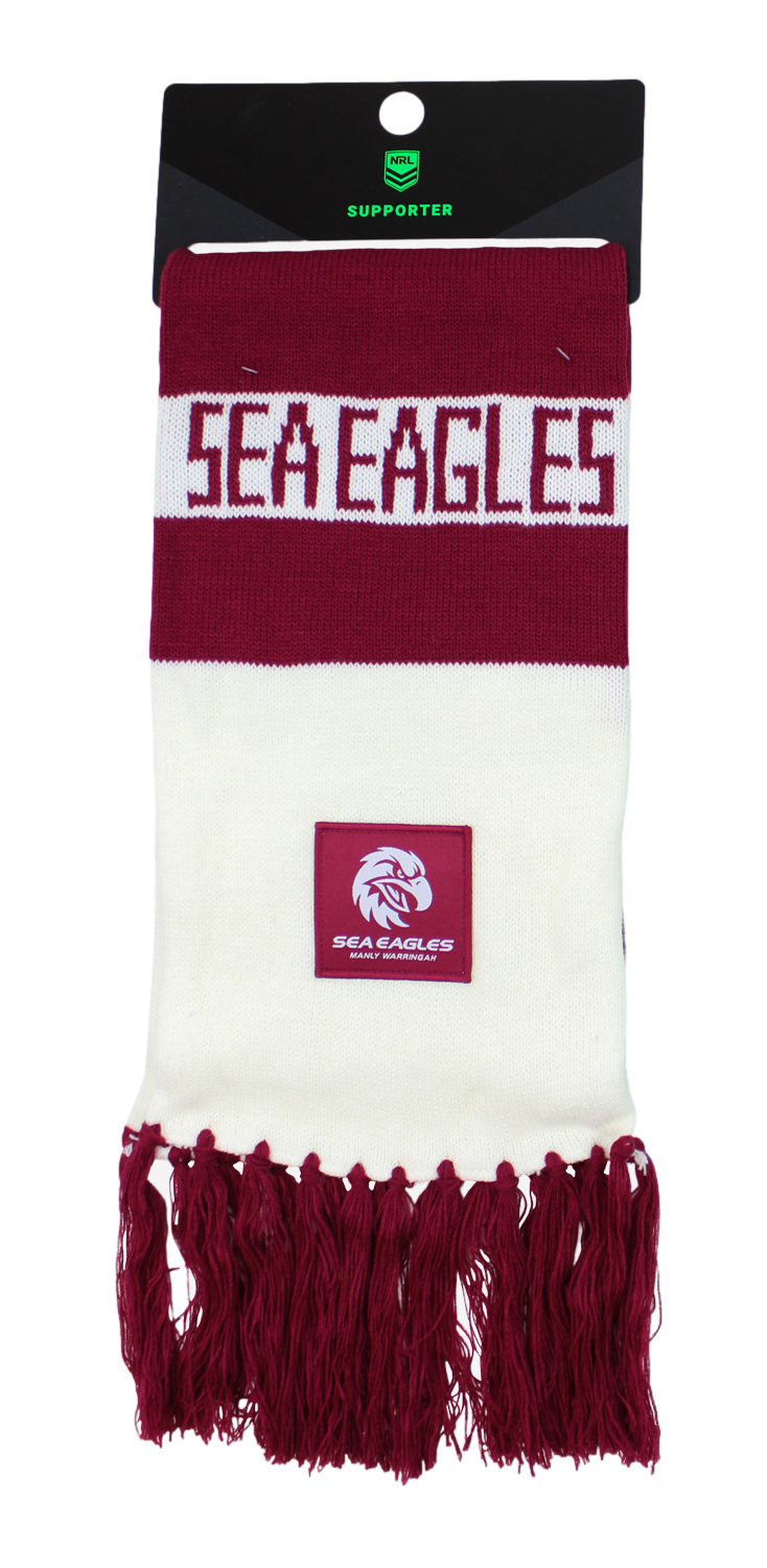 Manly Sea Eagles 2026 NRL Traditional Bar Scarf