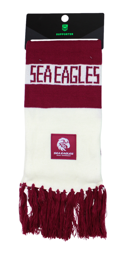 Manly Sea Eagles 2026 NRL Traditional Bar Scarf