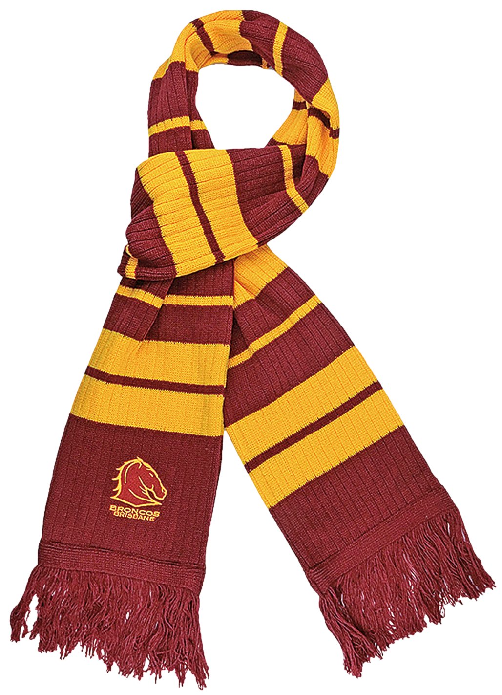 Brisbane Broncos NRL Oxford Scarf