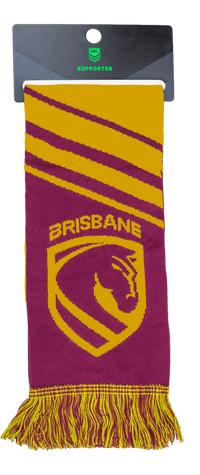 Brisbane Broncos 2026 NRL Adults Velocity Scarf
