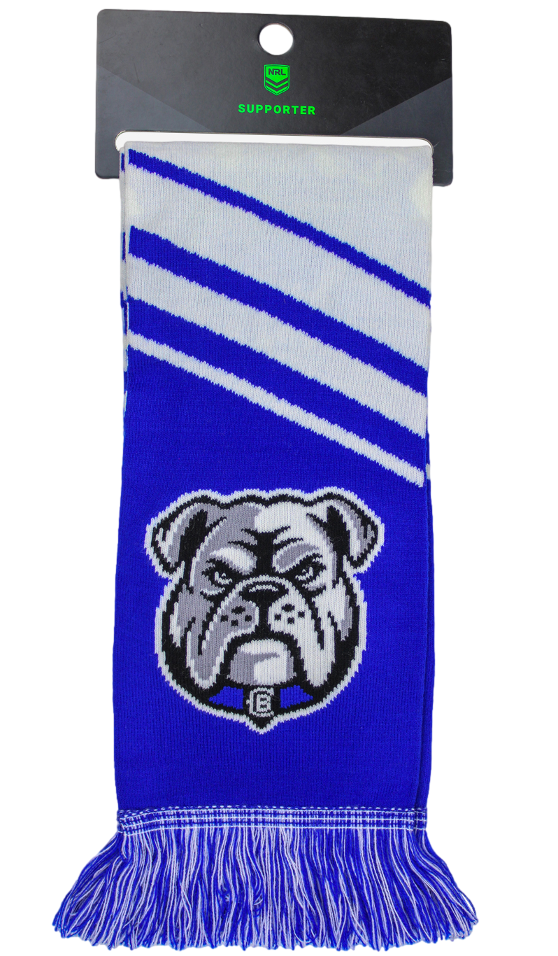 Canterbury Bulldogs 2026 NRL Adults Velocity Scarf