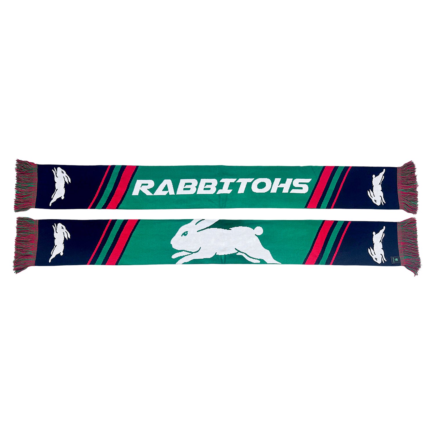 South Sydney Rabbitohs 2026 NRL Adults Velocity Scarf