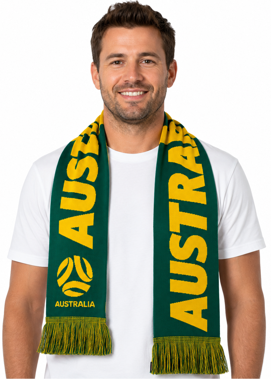 Australian Socceroos Football Defender Scarf