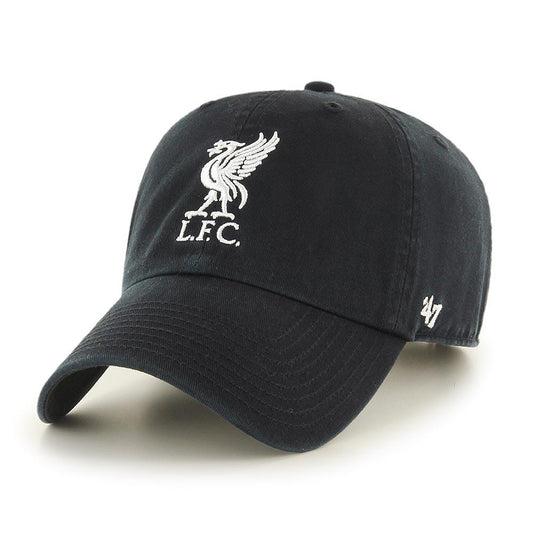 Liverpool FC 2025 EPL 47 Black Cleanup Cap
