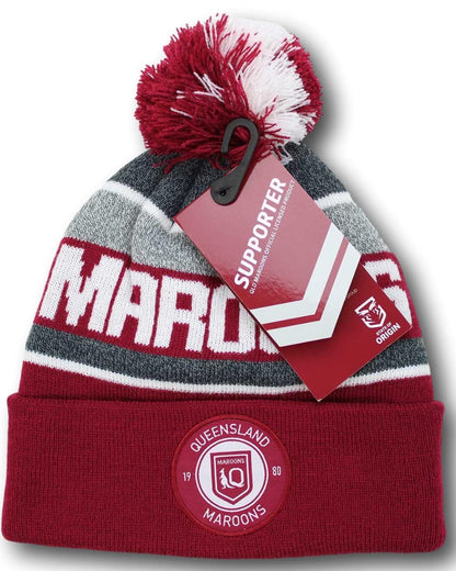 QLD Maroons 2025 State of Origin Tundra Beanie