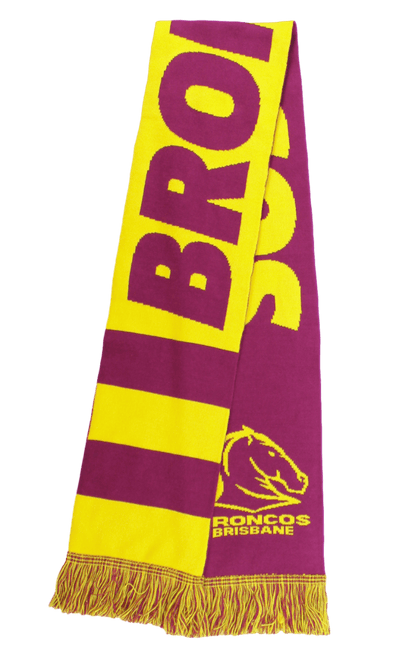 Brisbane Broncos NRL Defender Scarf